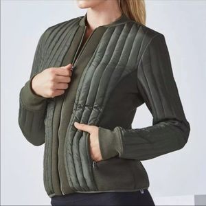 NWT Army Green Pisa Puffer Jacket